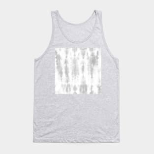 Gray Tie-Dye Pattern Tank Top